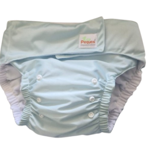 Pañal Ecológico para Adultos - Talla M  (Azul Cielo) 45 kg a 75 Kg